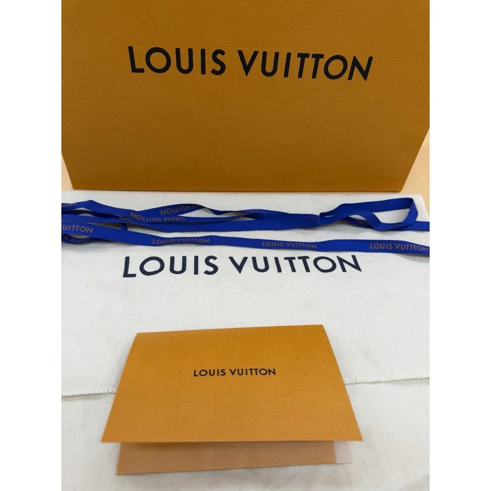 Louis Vuitton Empty Box Dust Bag Receipt Holder Ribbon Authentic